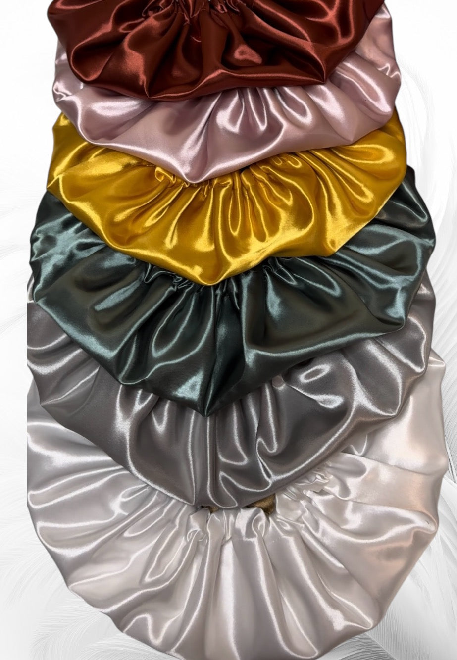 Bonnet de Soin en Double Satin Ajustable